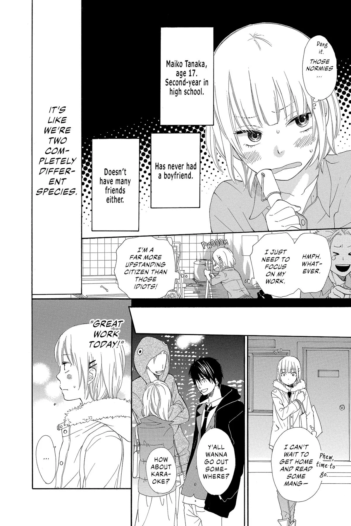 Read Wolf Girl and Black Prince (en) Manga Online