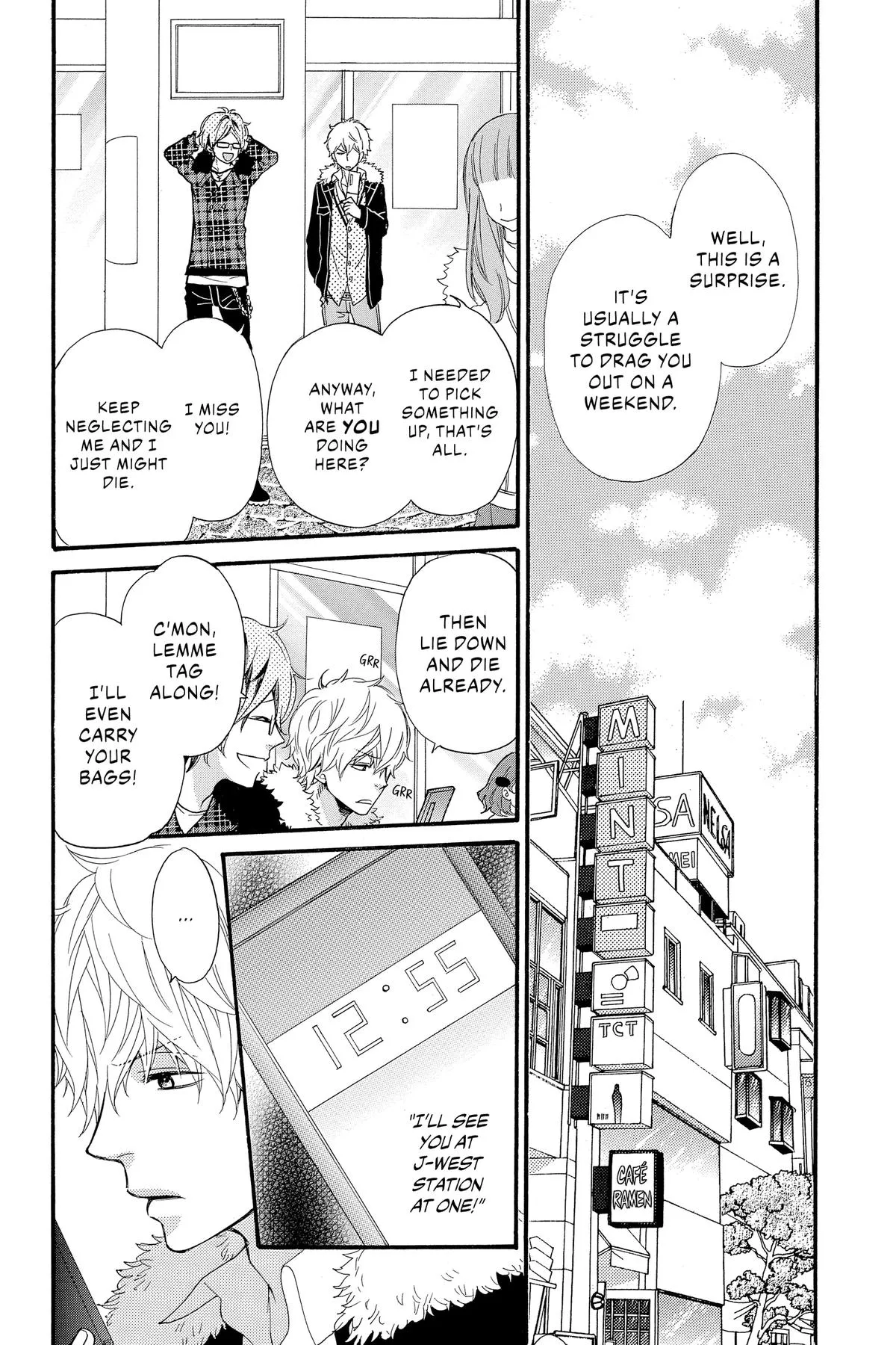 Read Wolf Girl and Black Prince (en) Manga Online