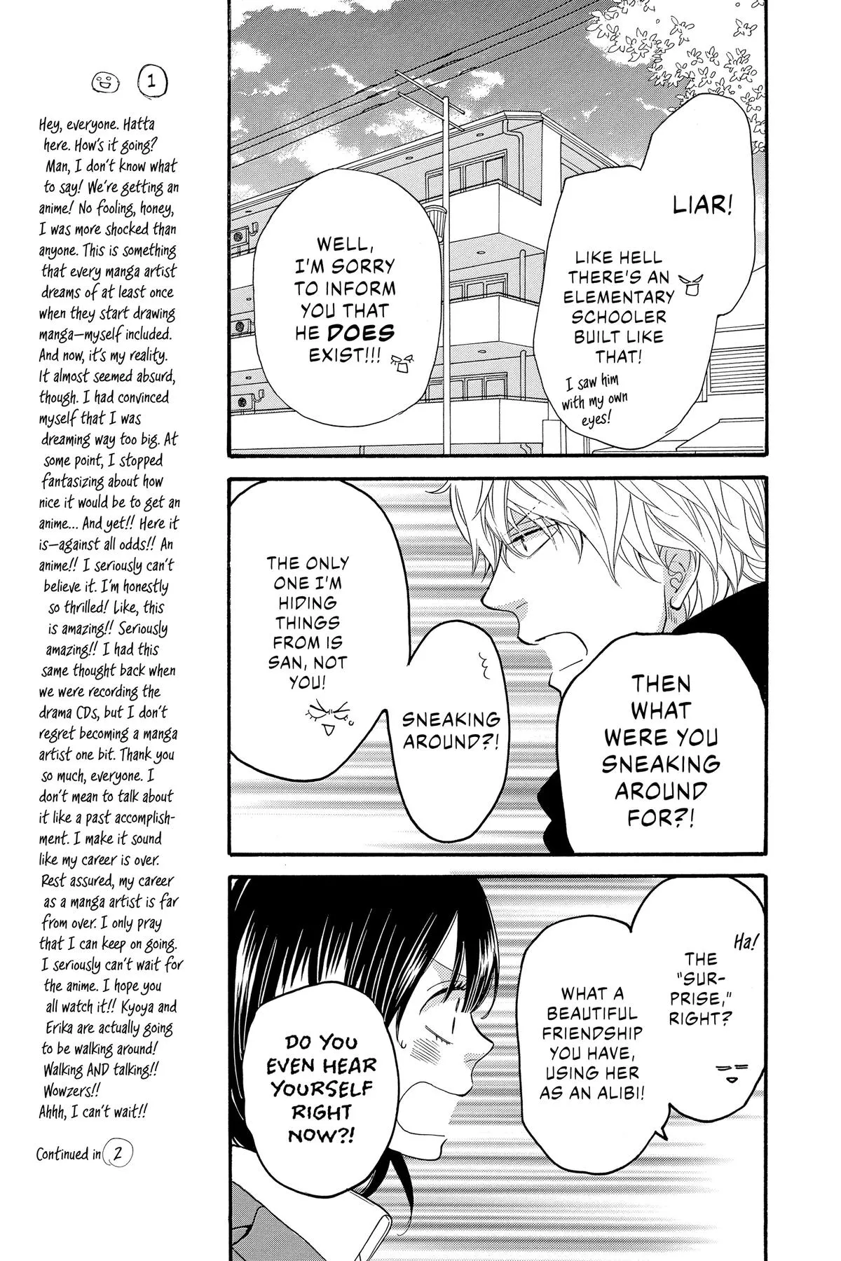 Read Wolf Girl and Black Prince (en) Manga Online