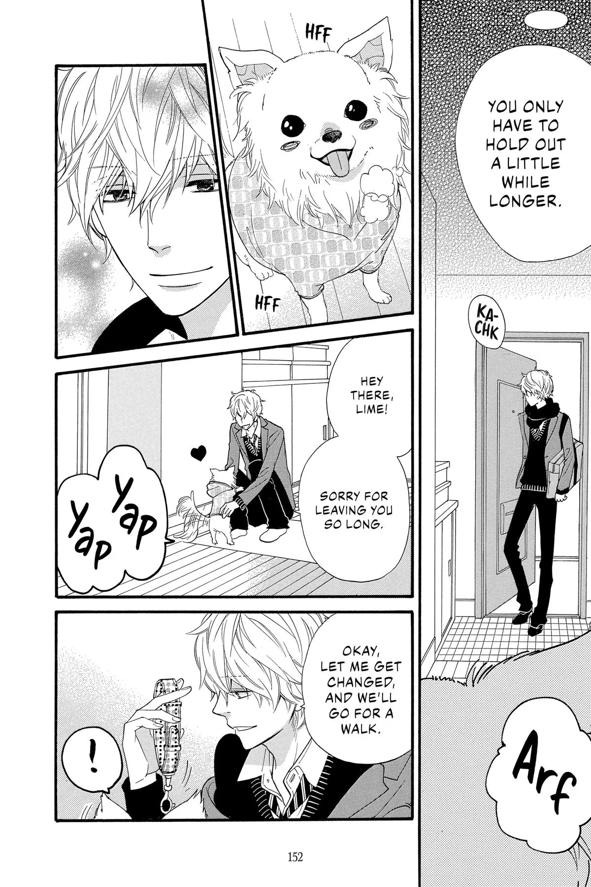 Read Wolf Girl and Black Prince (en) Manga Online