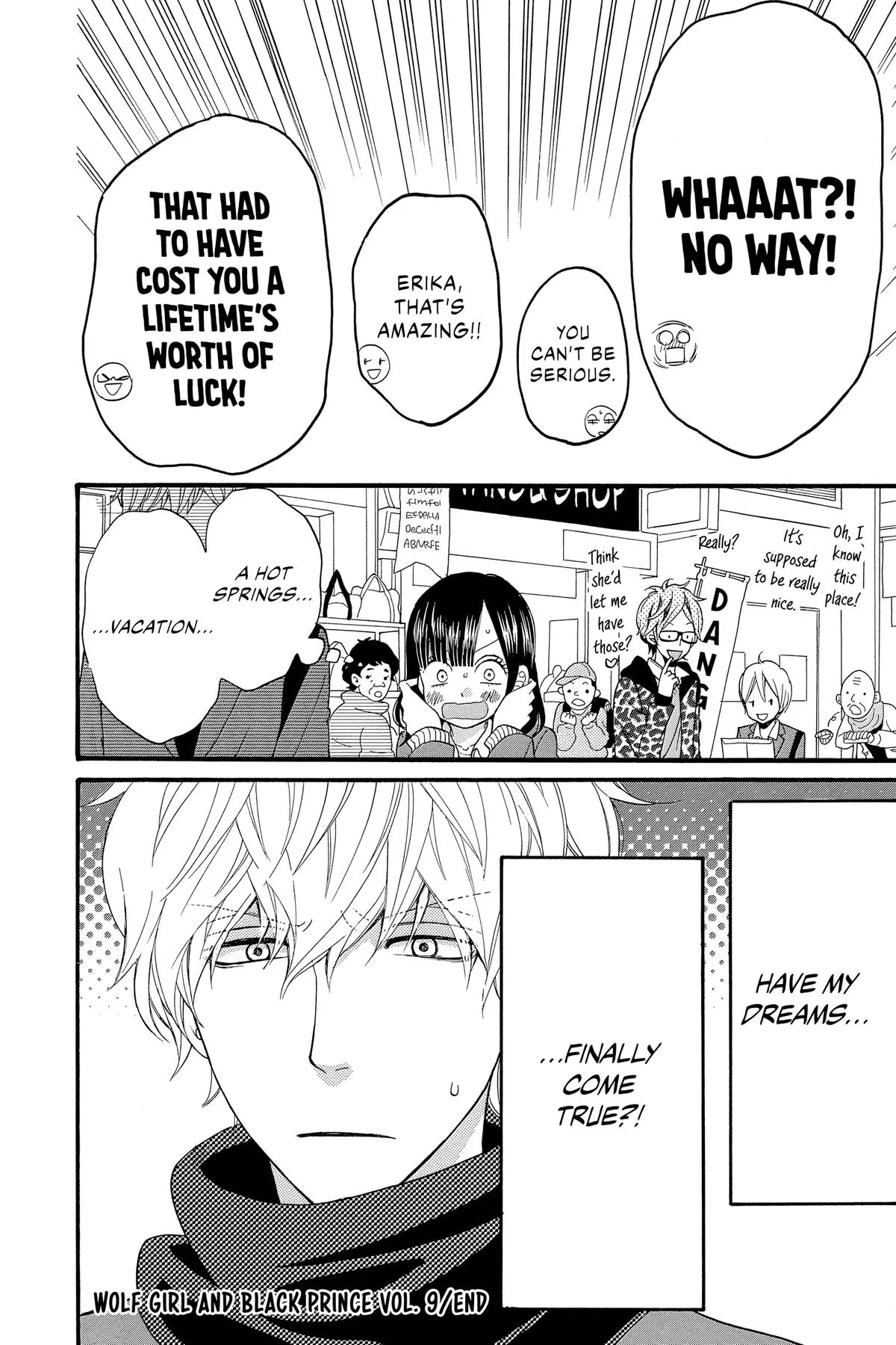 Read Wolf Girl and Black Prince (en) Manga Online