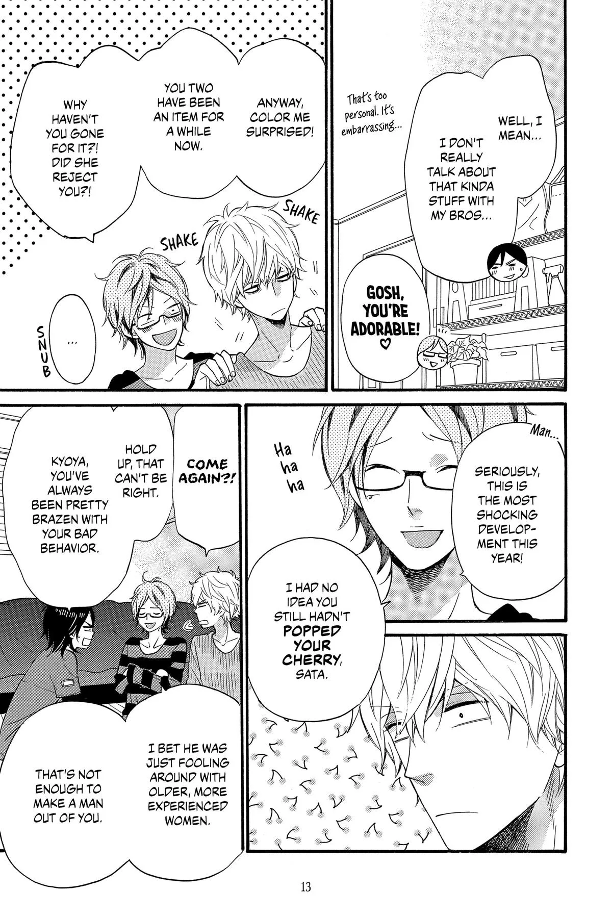 Read Wolf Girl and Black Prince (en) Manga Online