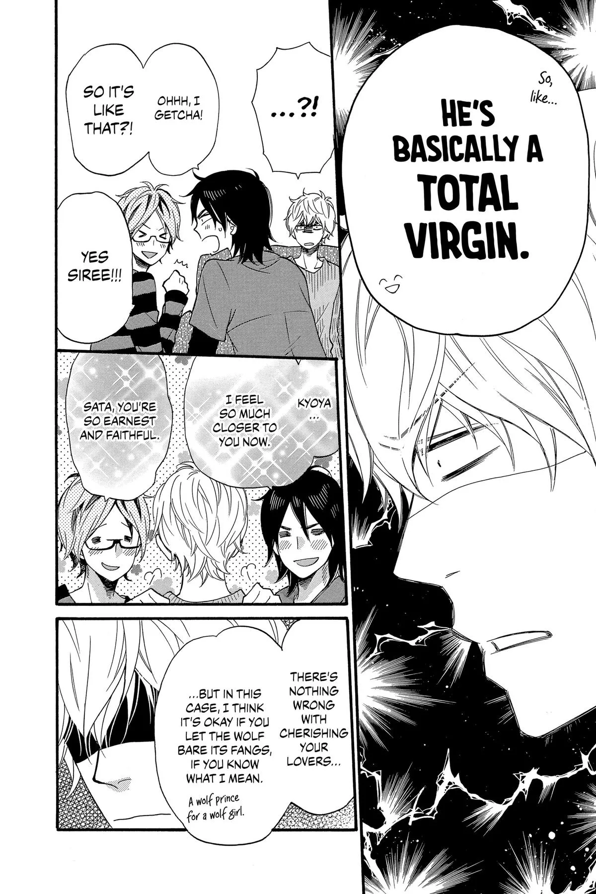 Read Wolf Girl and Black Prince (en) Manga Online