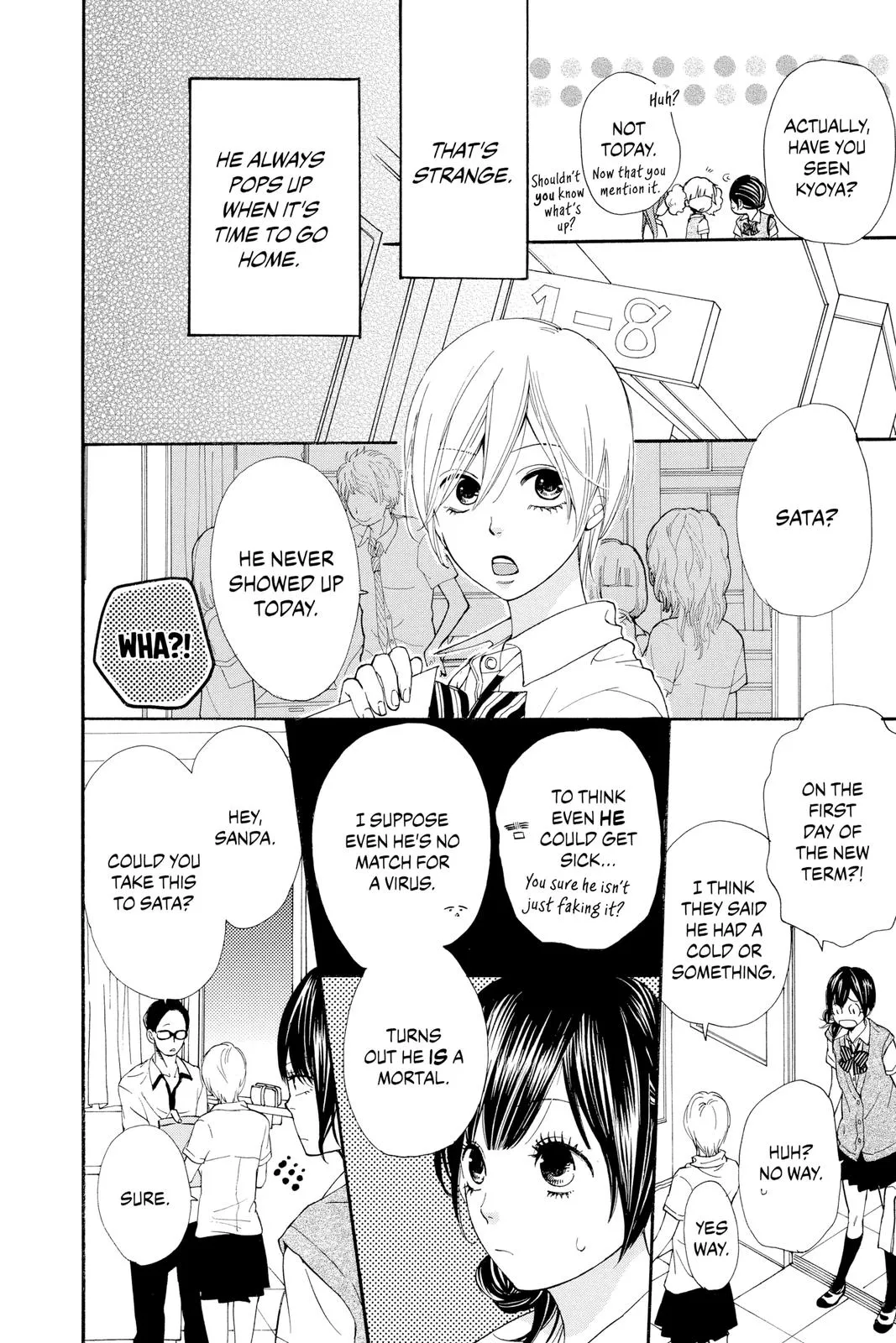 Read Wolf Girl and Black Prince (en) Manga Online