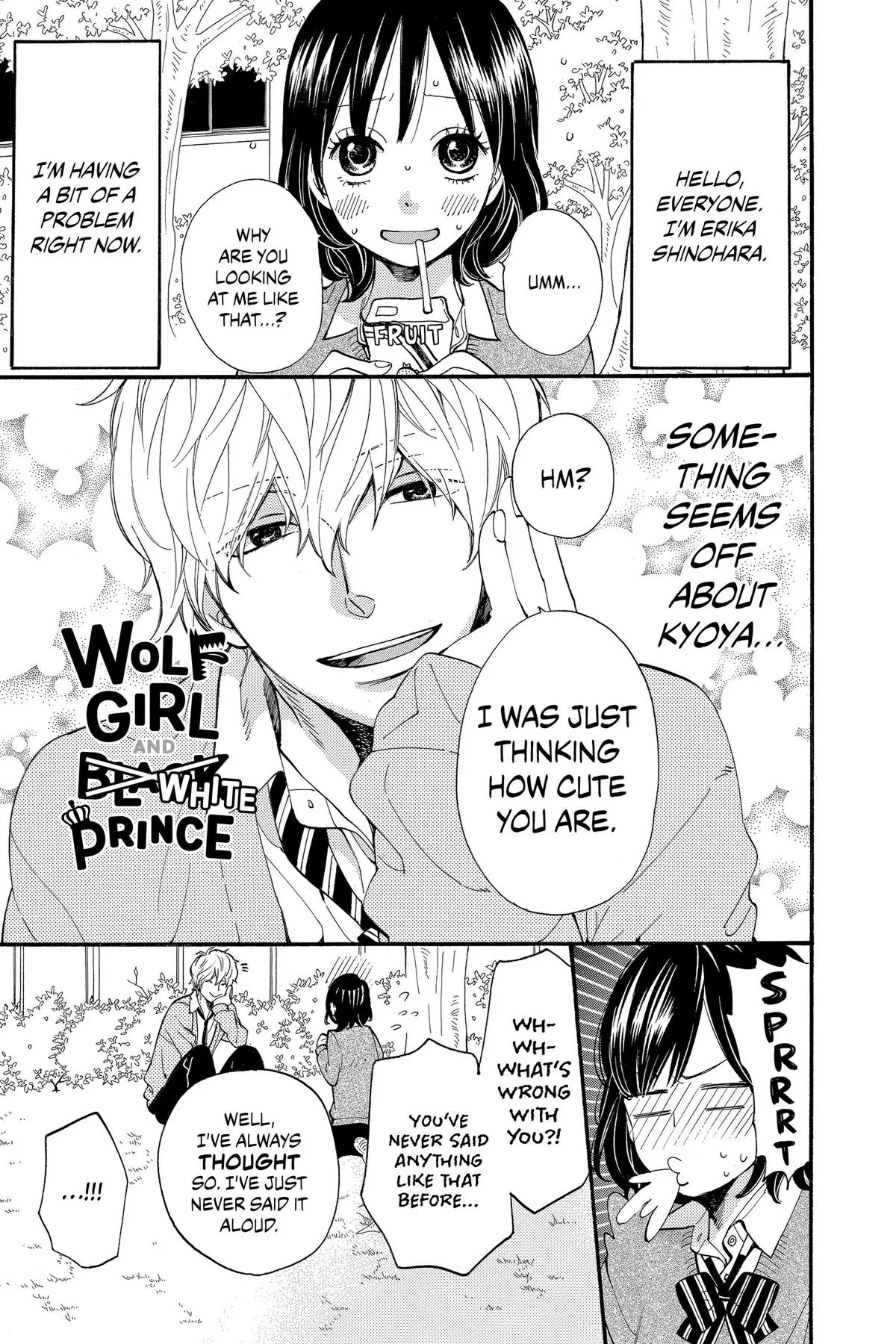 Read Wolf Girl and Black Prince (en) Manga Online