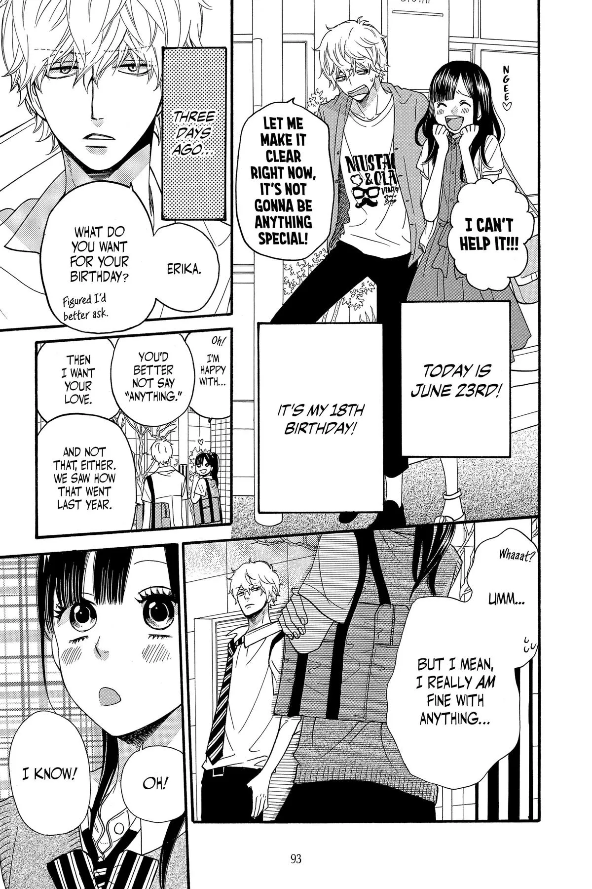 Read Wolf Girl and Black Prince (en) Manga Online