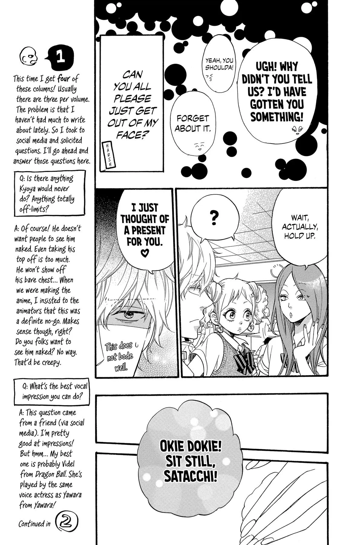 Read Wolf Girl and Black Prince (en) Manga Online