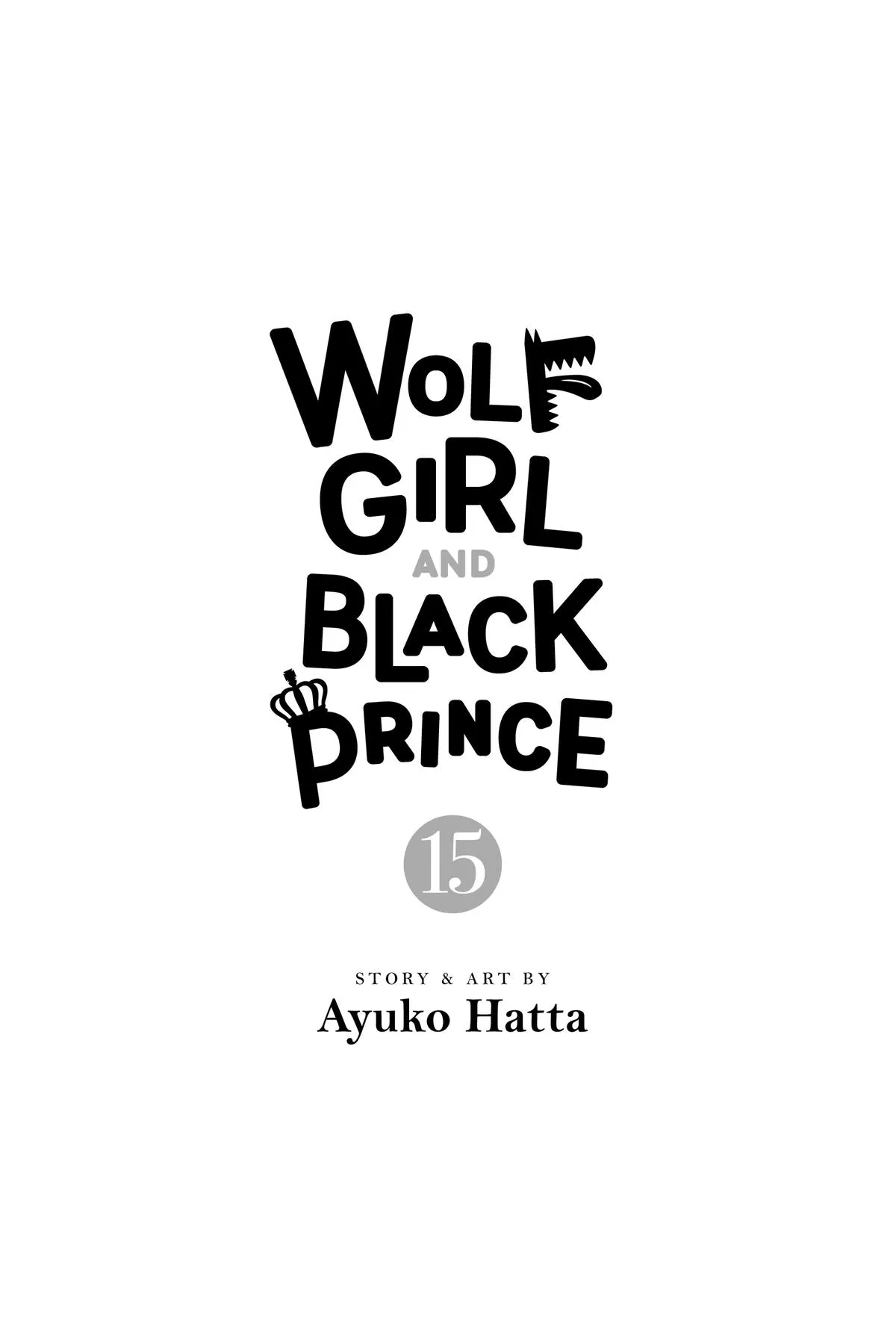 Read Wolf Girl and Black Prince (en) Manga Online