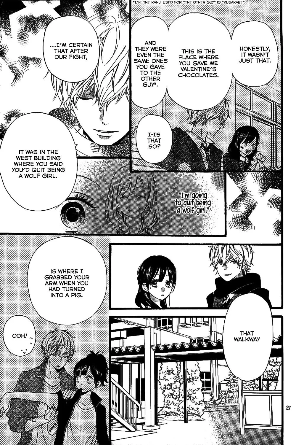 Read Wolf Girl and Black Prince (en) Manga Online