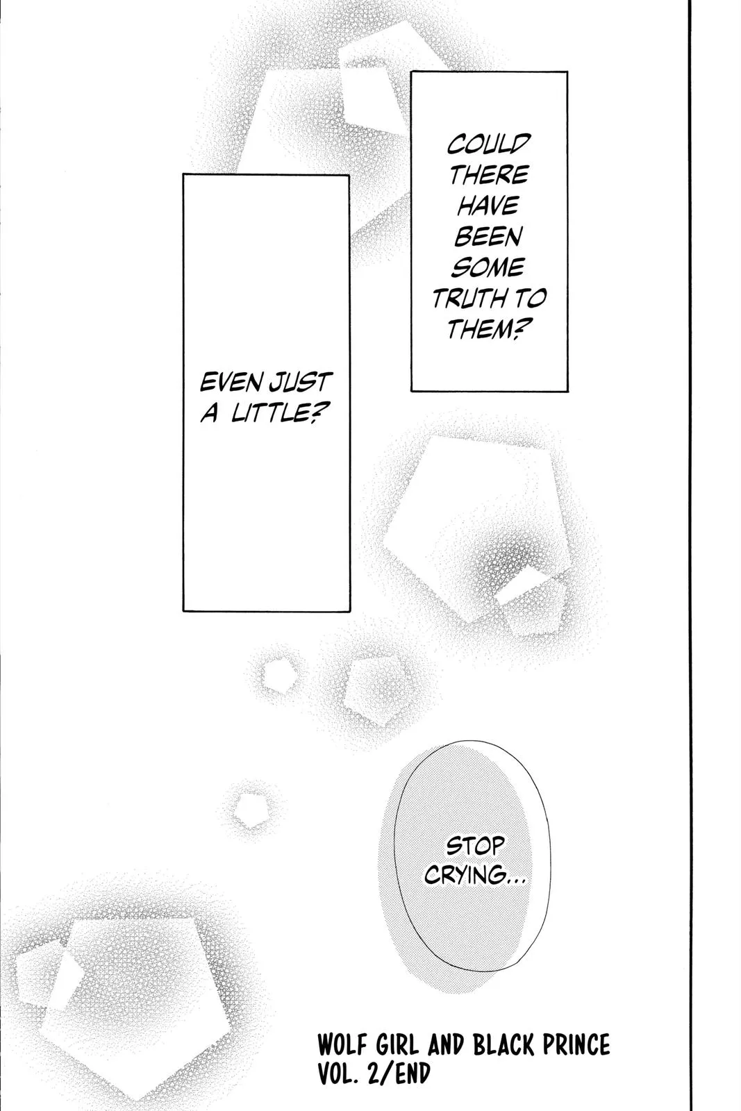 Read Wolf Girl and Black Prince (en) Manga Online