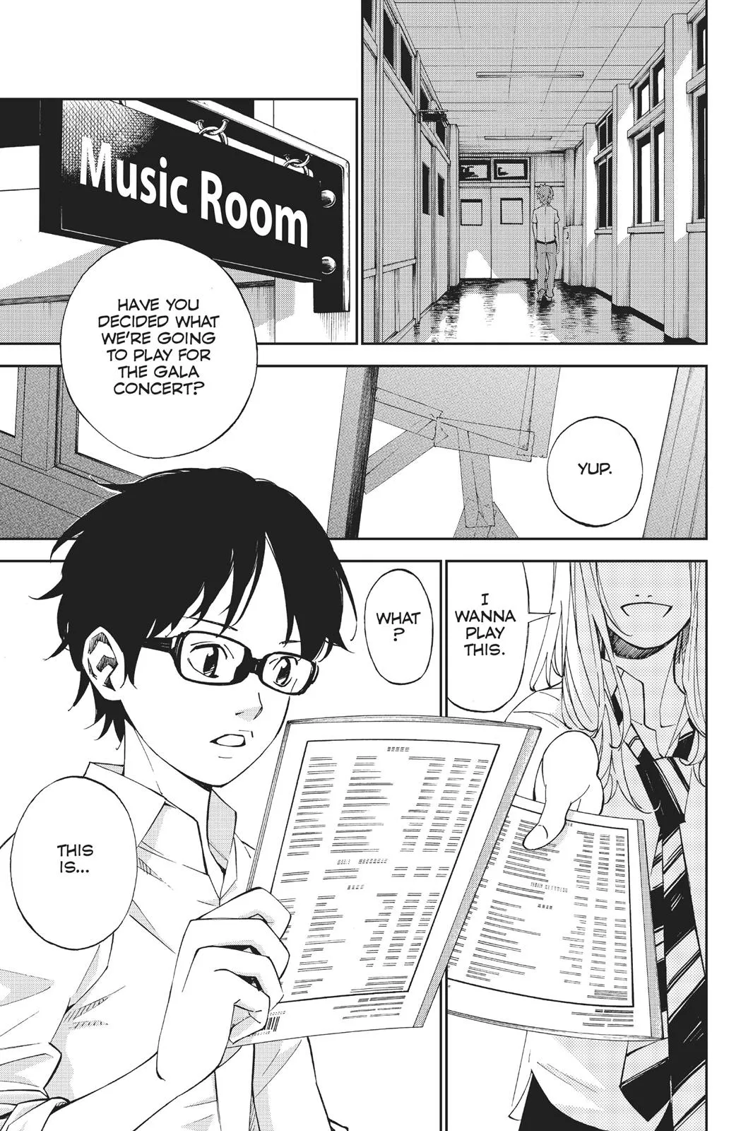 Read Your Lie in April (en) Manga Online