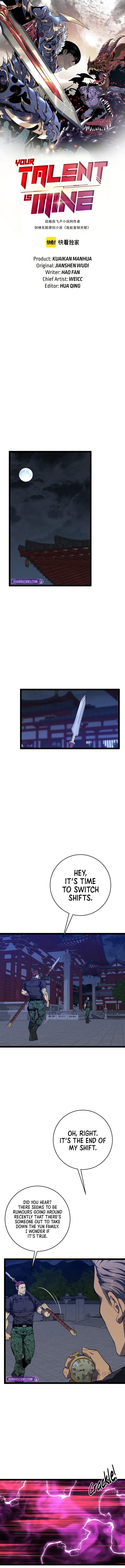 Read Your Talent is Mine (en) Manga Online