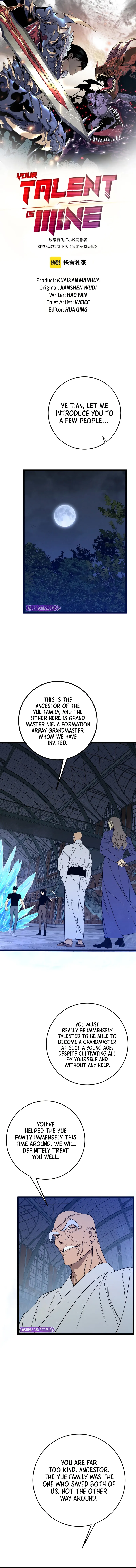 Read Your Talent is Mine (en) Manga Online