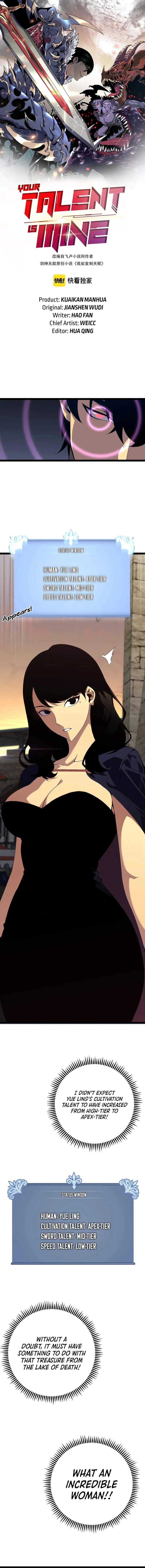 Read Your Talent is Mine (en) Manga Online