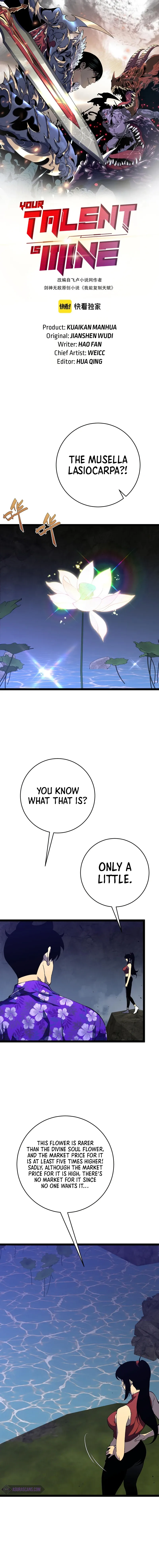 Read Your Talent is Mine (en) Manga Online