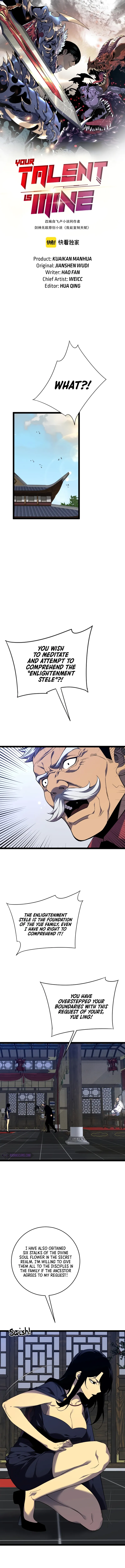 Read Your Talent is Mine (en) Manga Online