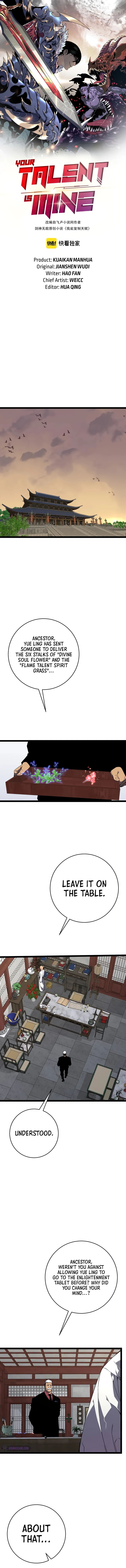 Read Your Talent is Mine (en) Manga Online