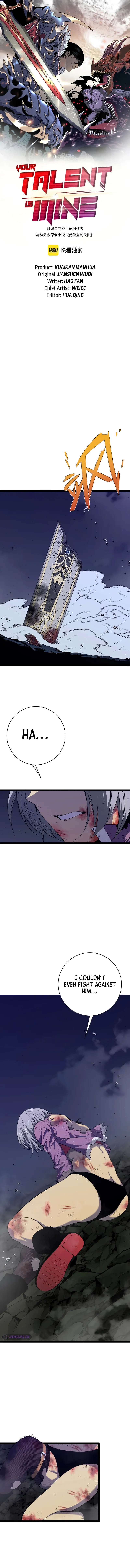 Read Your Talent is Mine (en) Manga Online