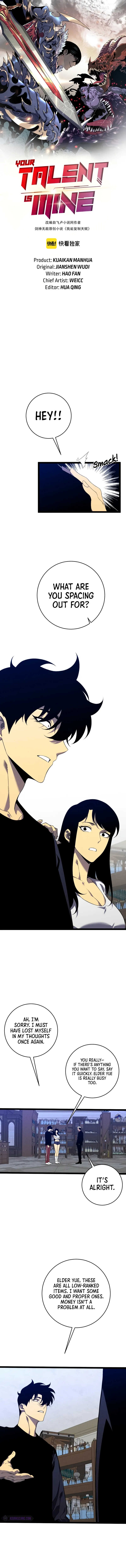 Read Your Talent is Mine (en) Manga Online