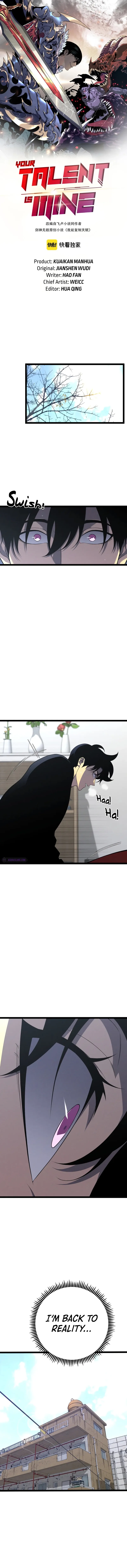 Read Your Talent is Mine (en) Manga Online