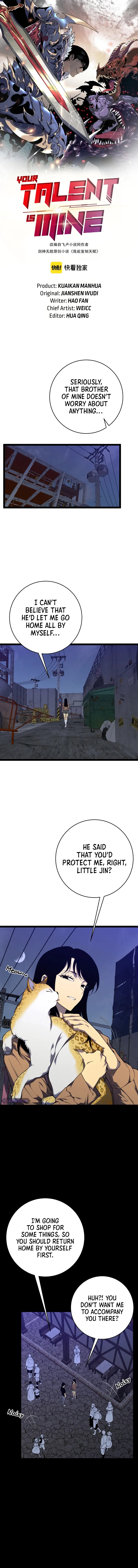 Read Your Talent is Mine (en) Manga Online