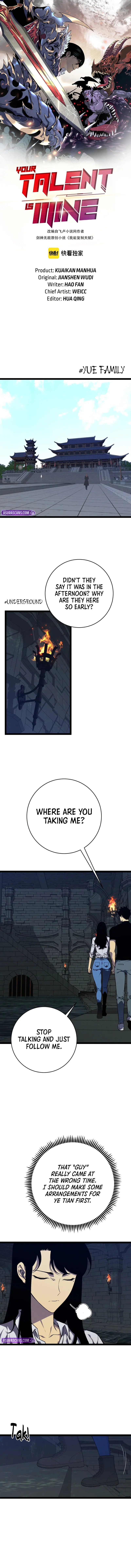 Read Your Talent is Mine (en) Manga Online