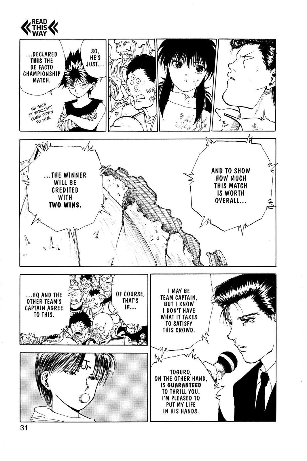 Read Yu Yu Hakusho (en) Manga Online