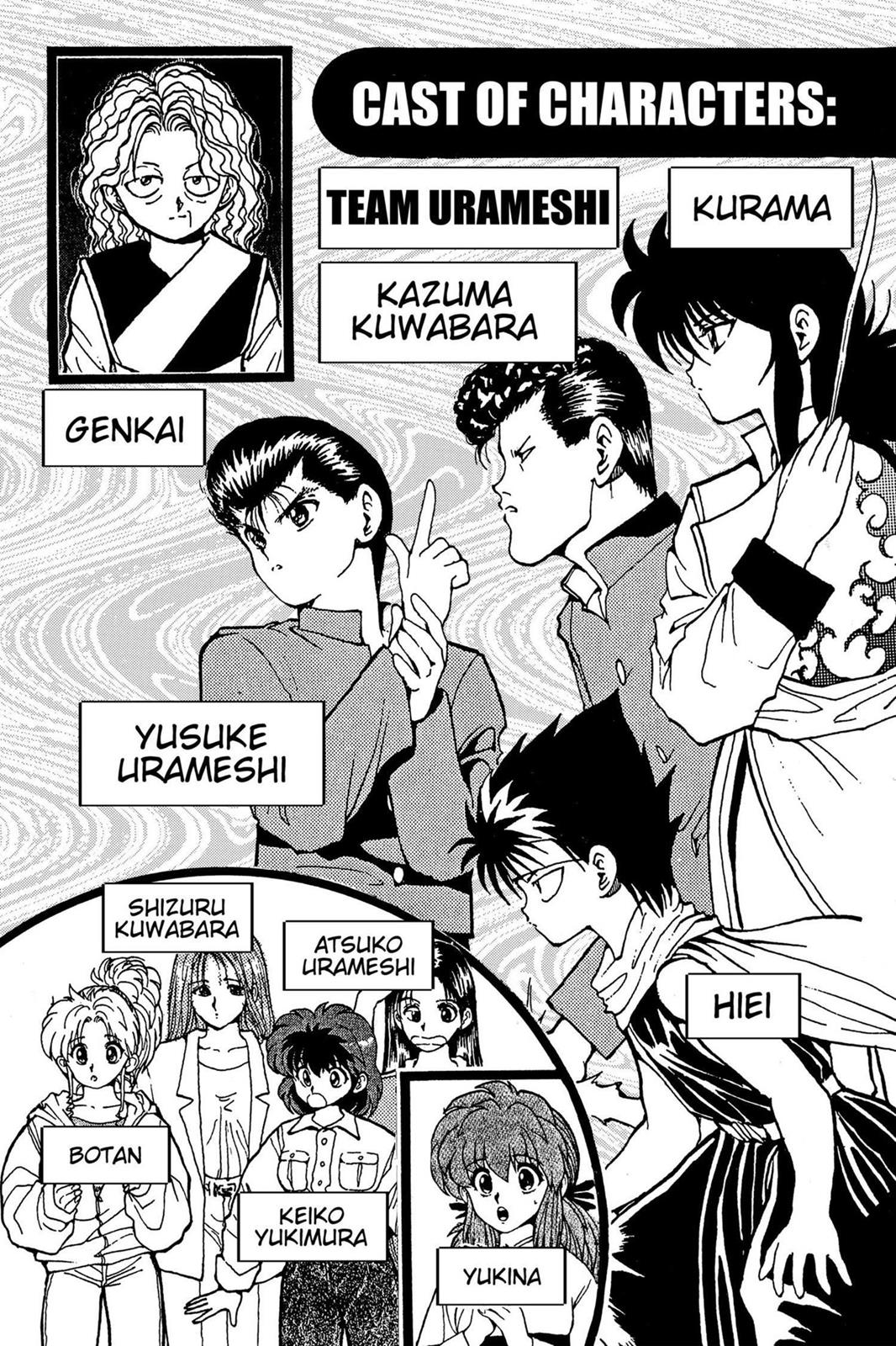 Read Yu Yu Hakusho (en) Manga Online