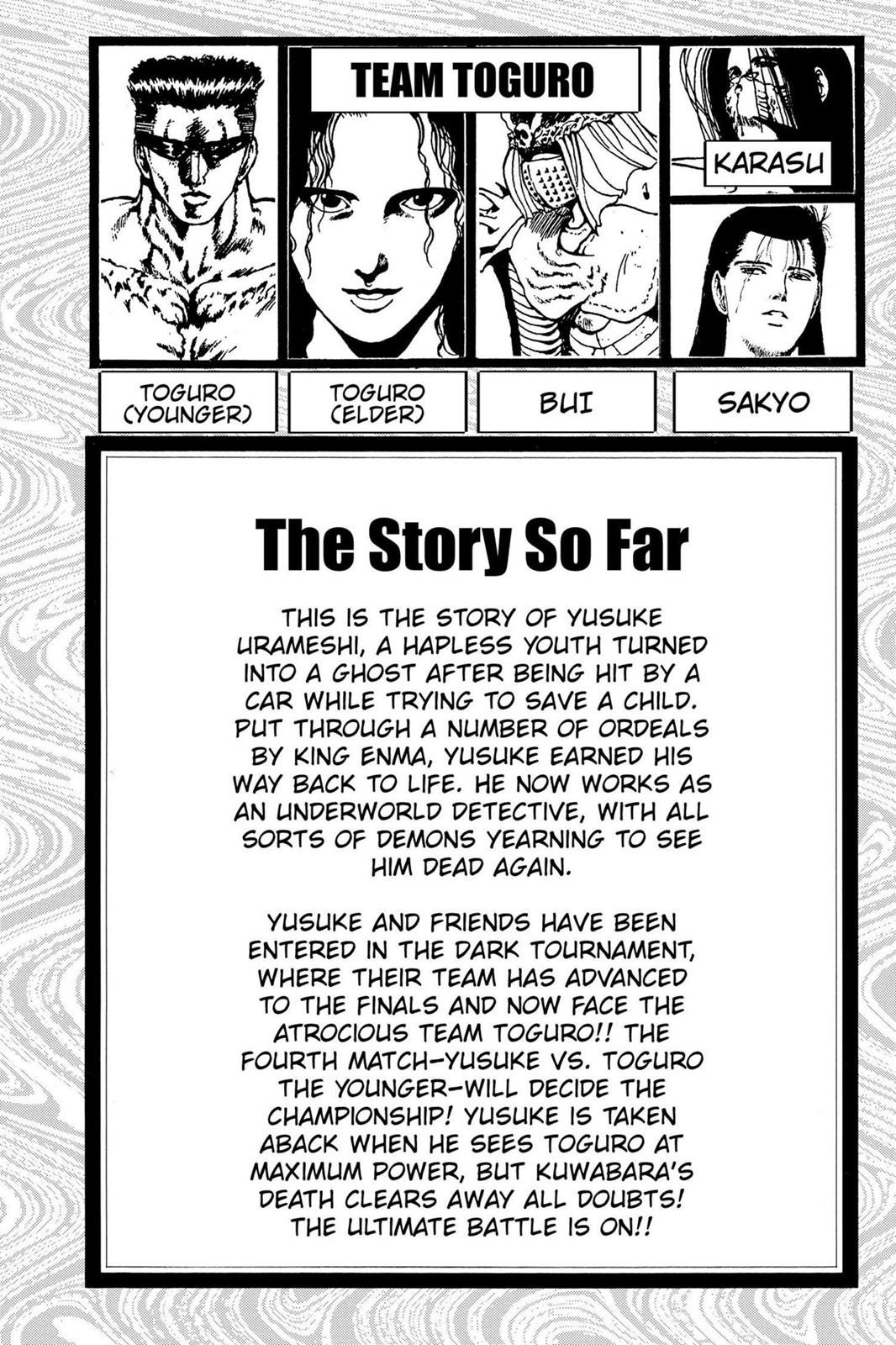 Read Yu Yu Hakusho (en) Manga Online