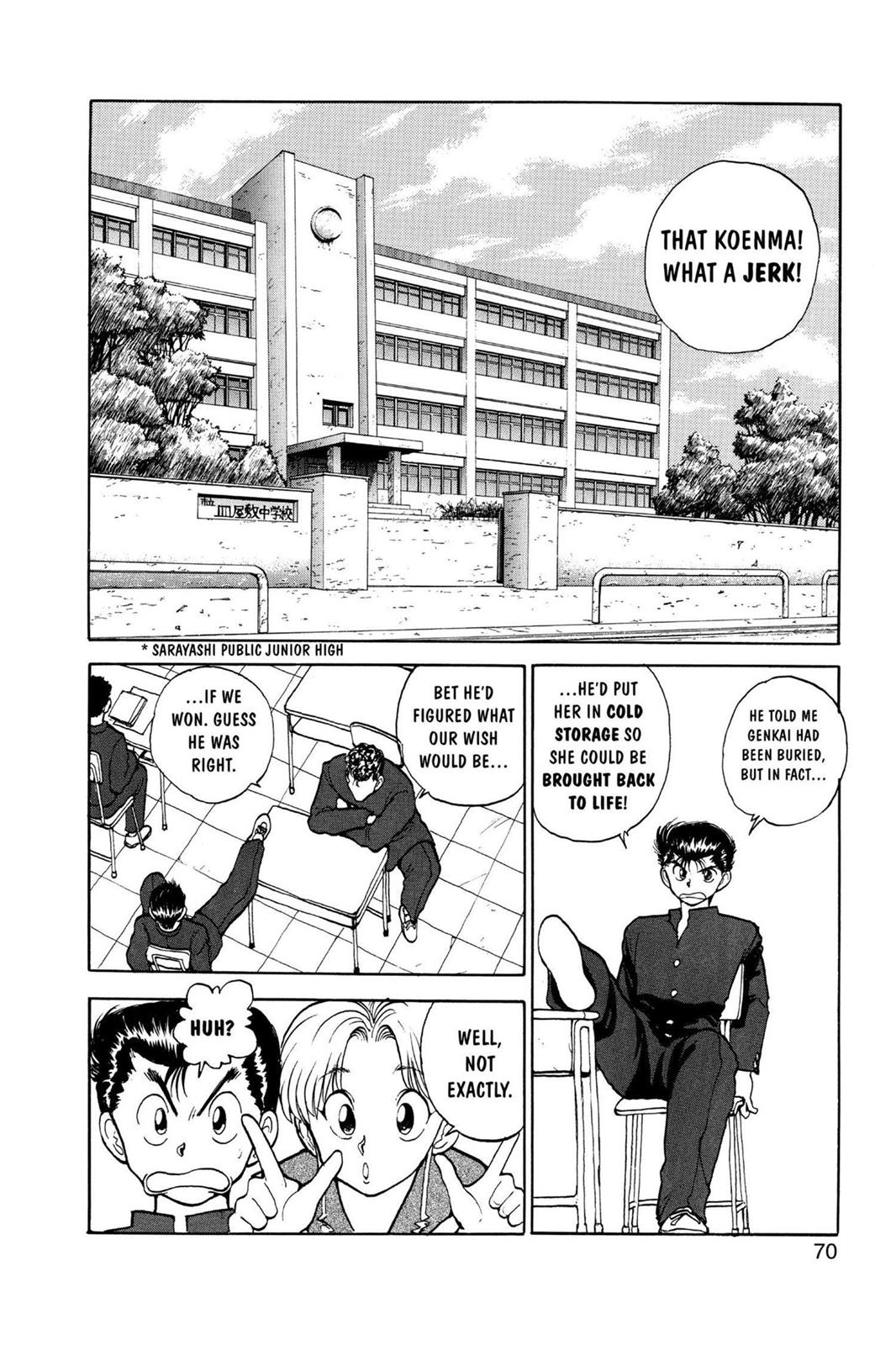 Read Yu Yu Hakusho (en) Manga Online