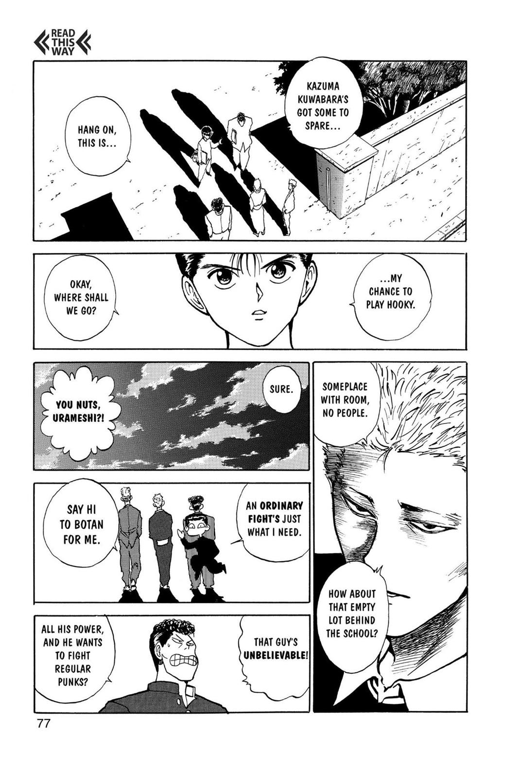 Read Yu Yu Hakusho (en) Manga Online