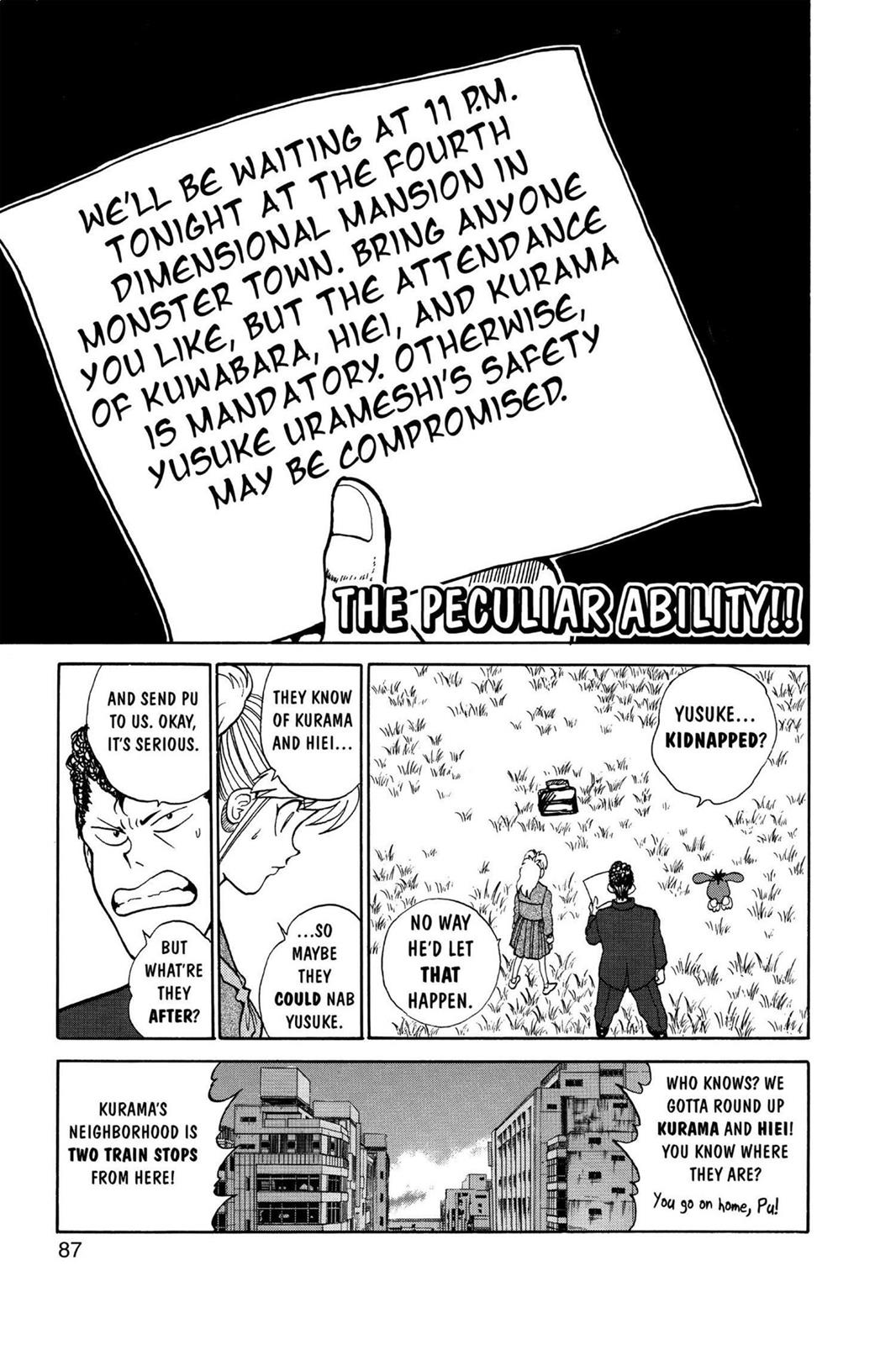 Read Yu Yu Hakusho (en) Manga Online
