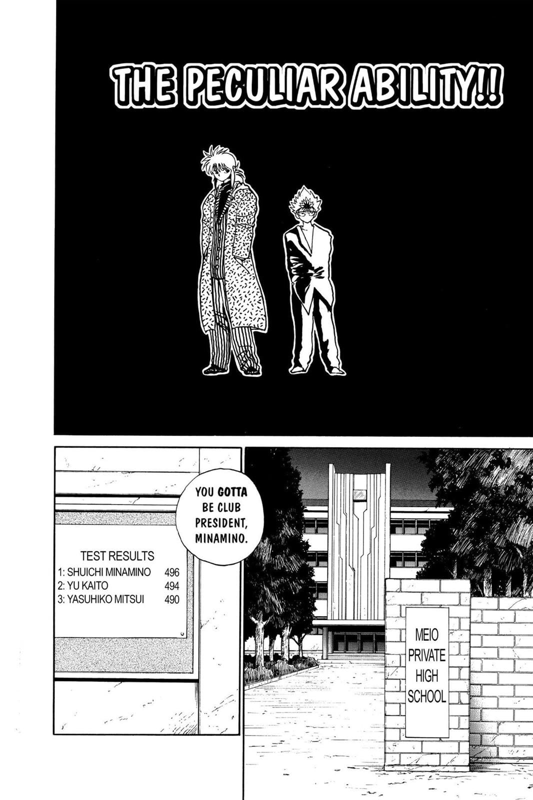 Read Yu Yu Hakusho (en) Manga Online
