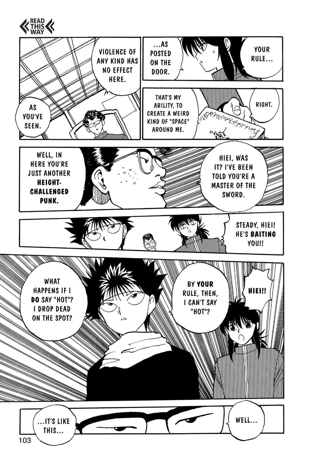 Read Yu Yu Hakusho (en) Manga Online
