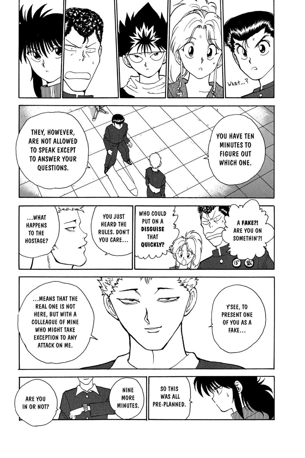 Read Yu Yu Hakusho (en) Manga Online