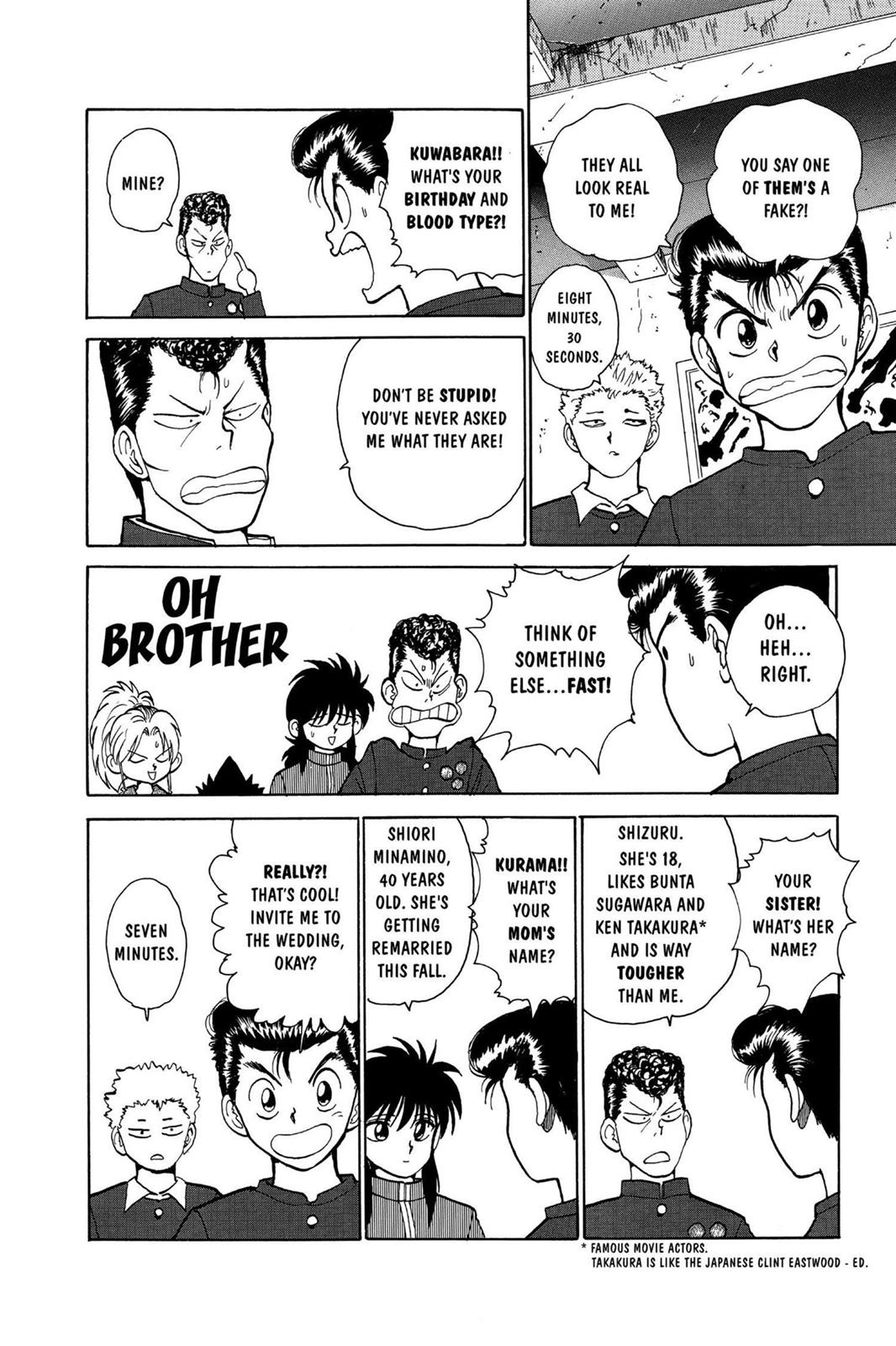 Read Yu Yu Hakusho (en) Manga Online