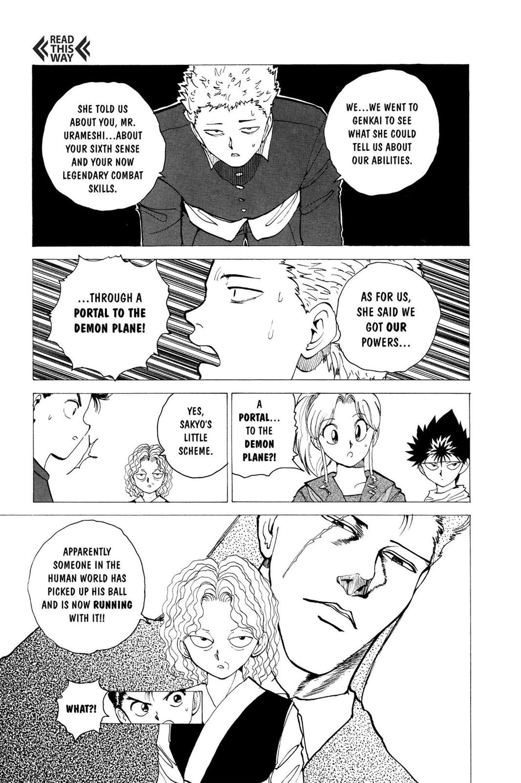 Read Yu Yu Hakusho (en) Manga Online