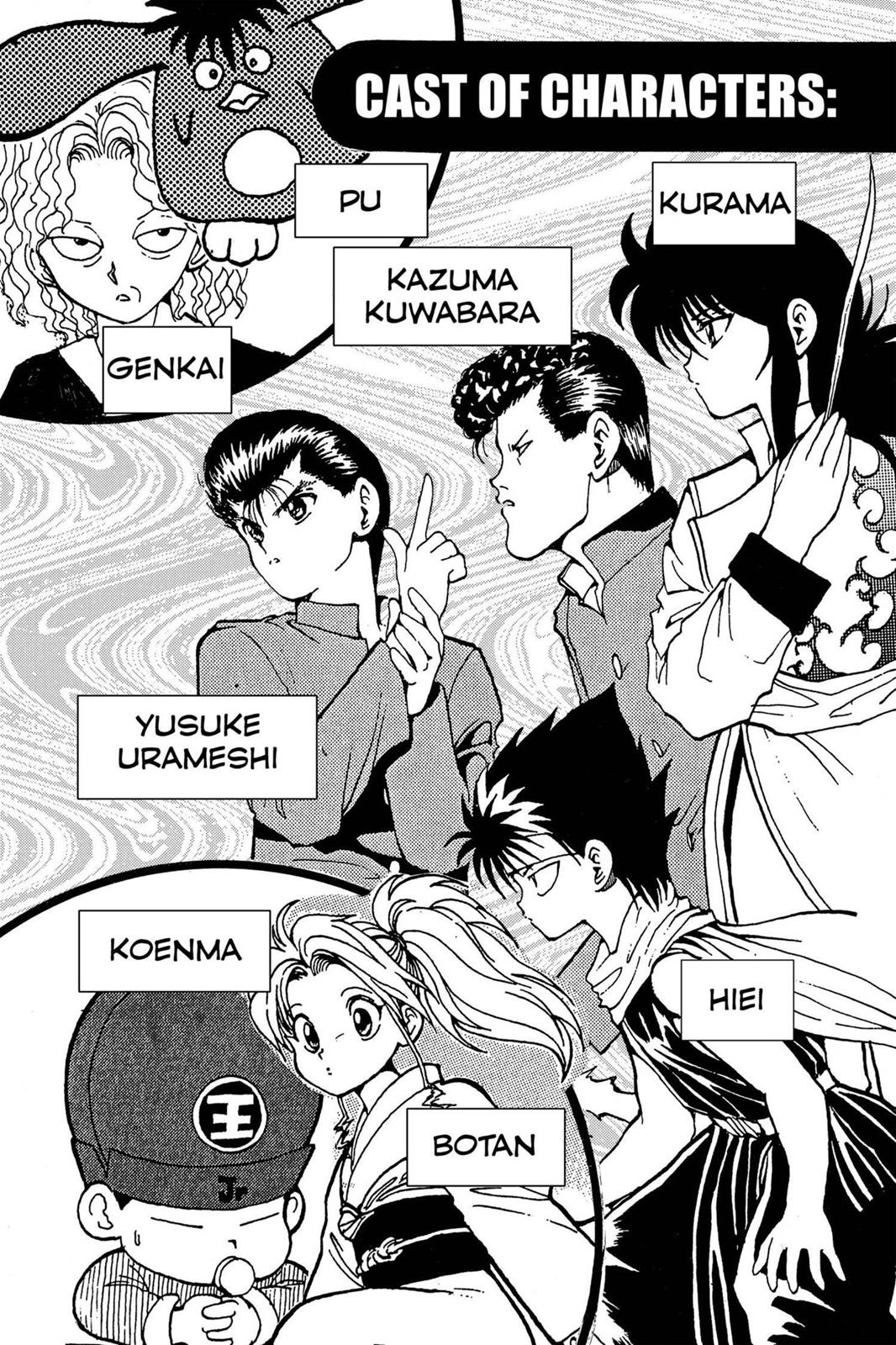 Read Yu Yu Hakusho (en) Manga Online