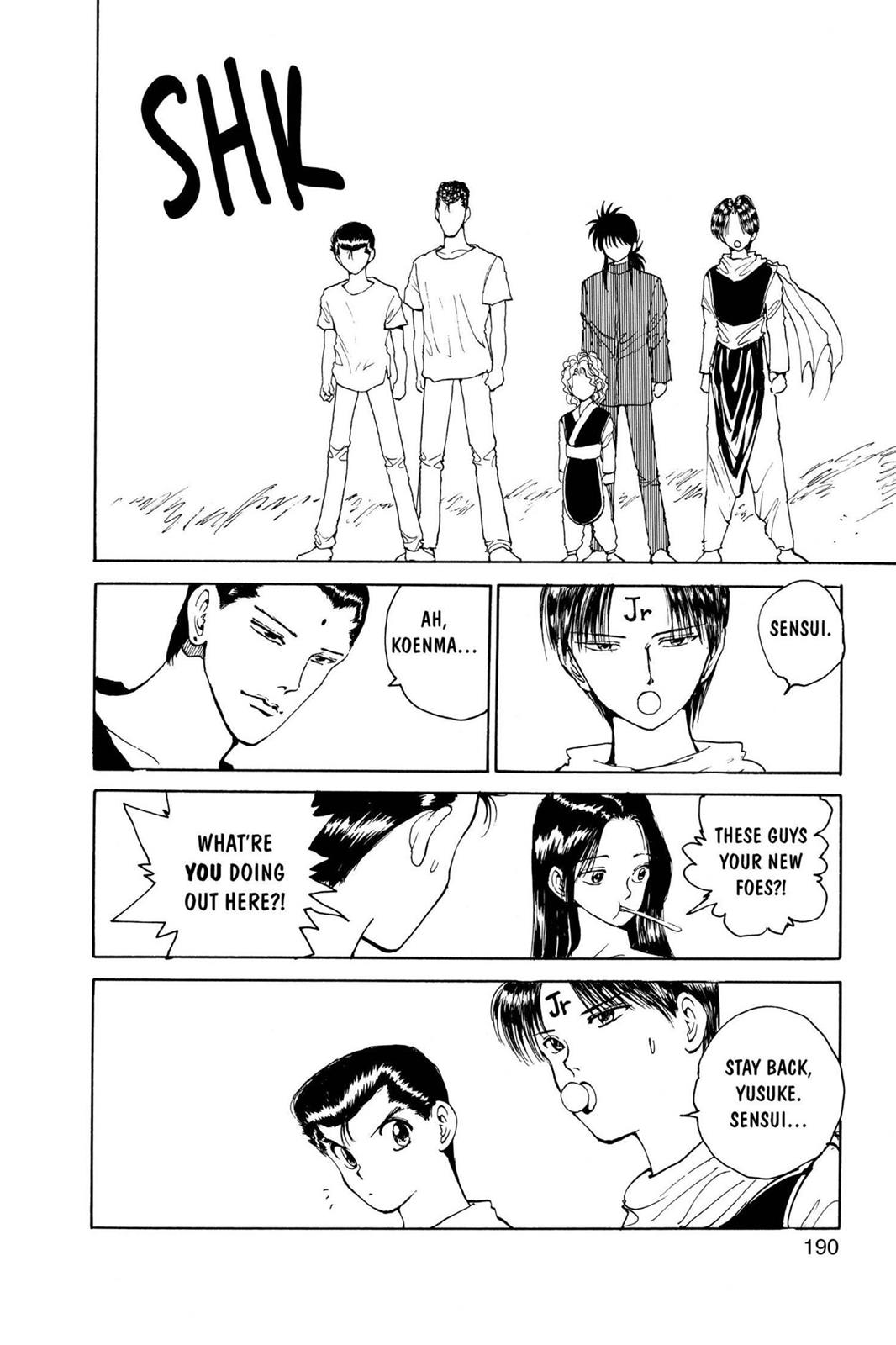 Read Yu Yu Hakusho (en) Manga Online
