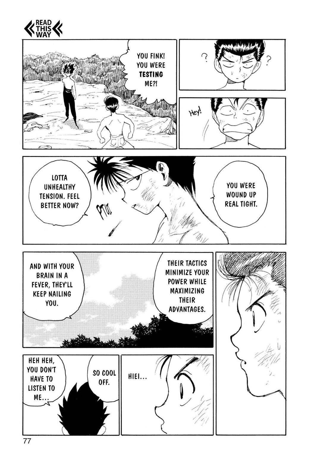 Read Yu Yu Hakusho (en) Manga Online
