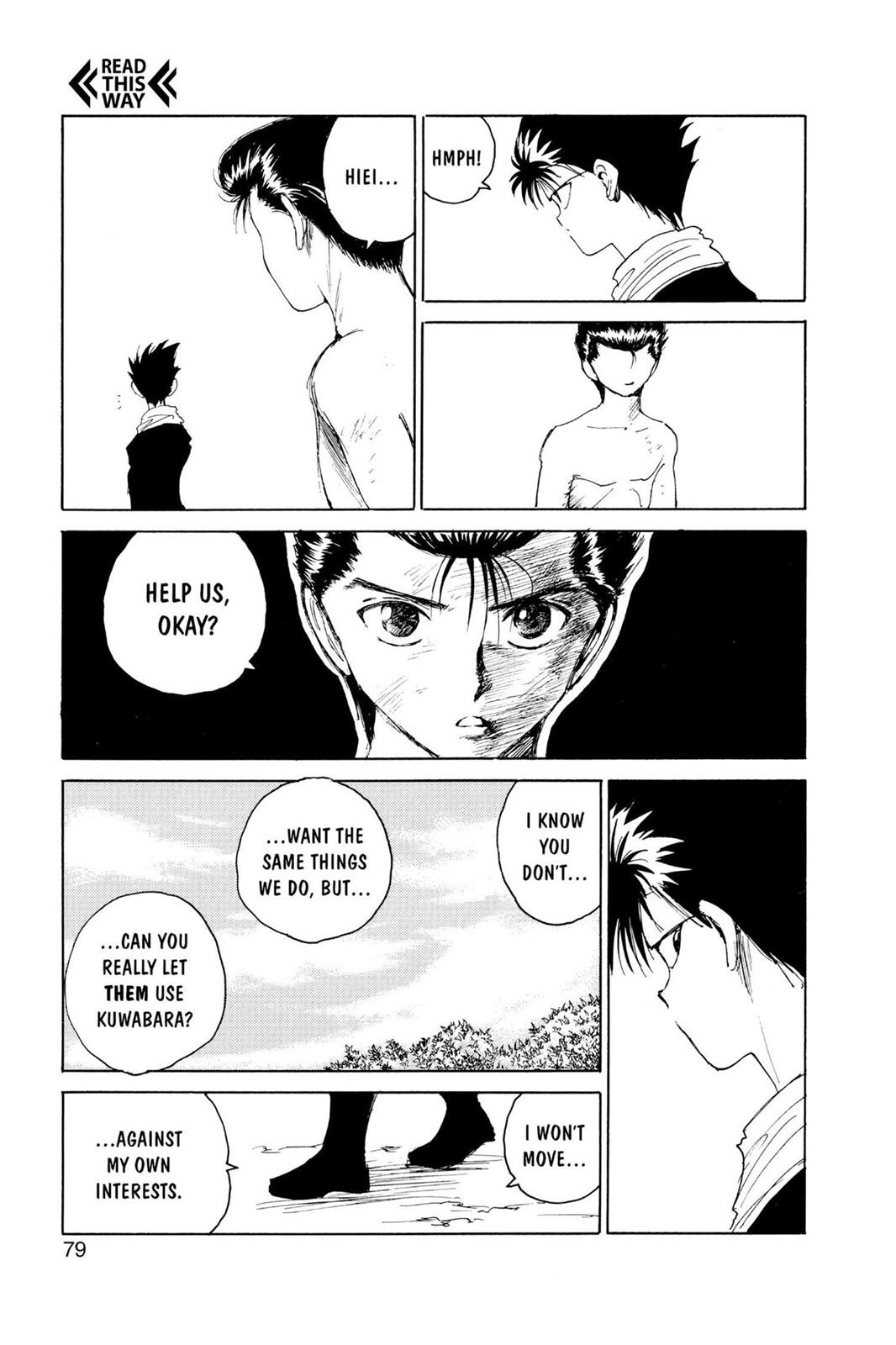 Read Yu Yu Hakusho (en) Manga Online