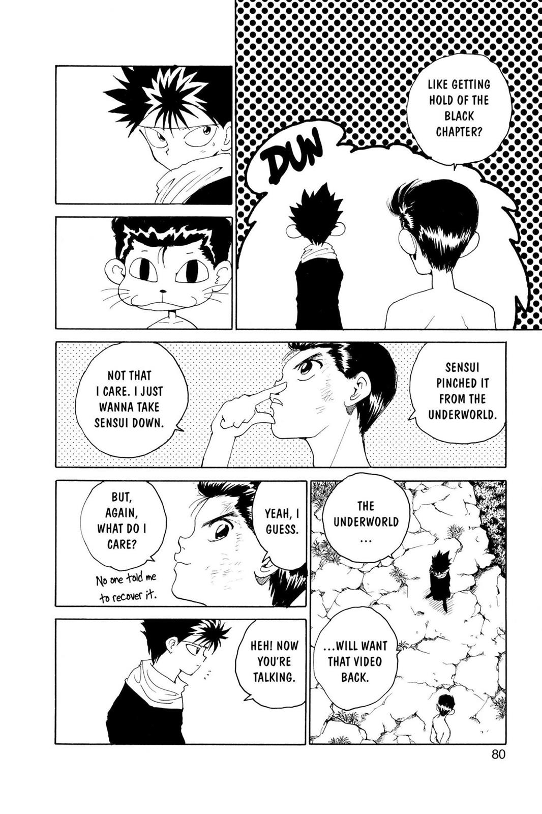 Read Yu Yu Hakusho (en) Manga Online