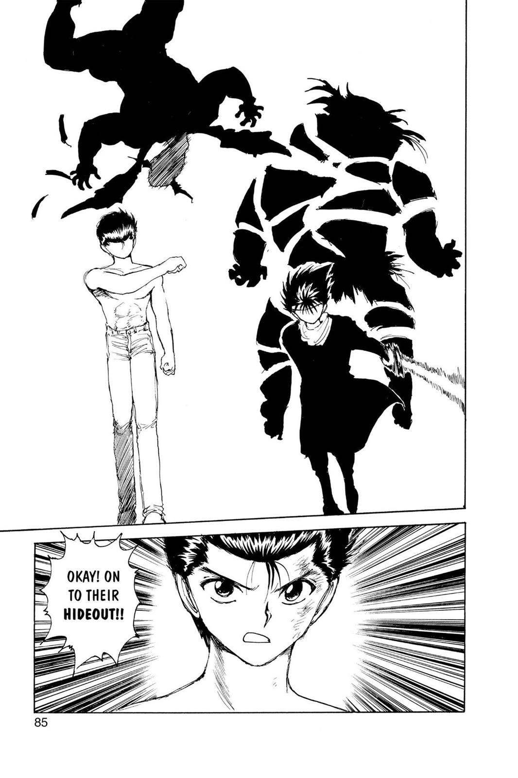 Read Yu Yu Hakusho (en) Manga Online