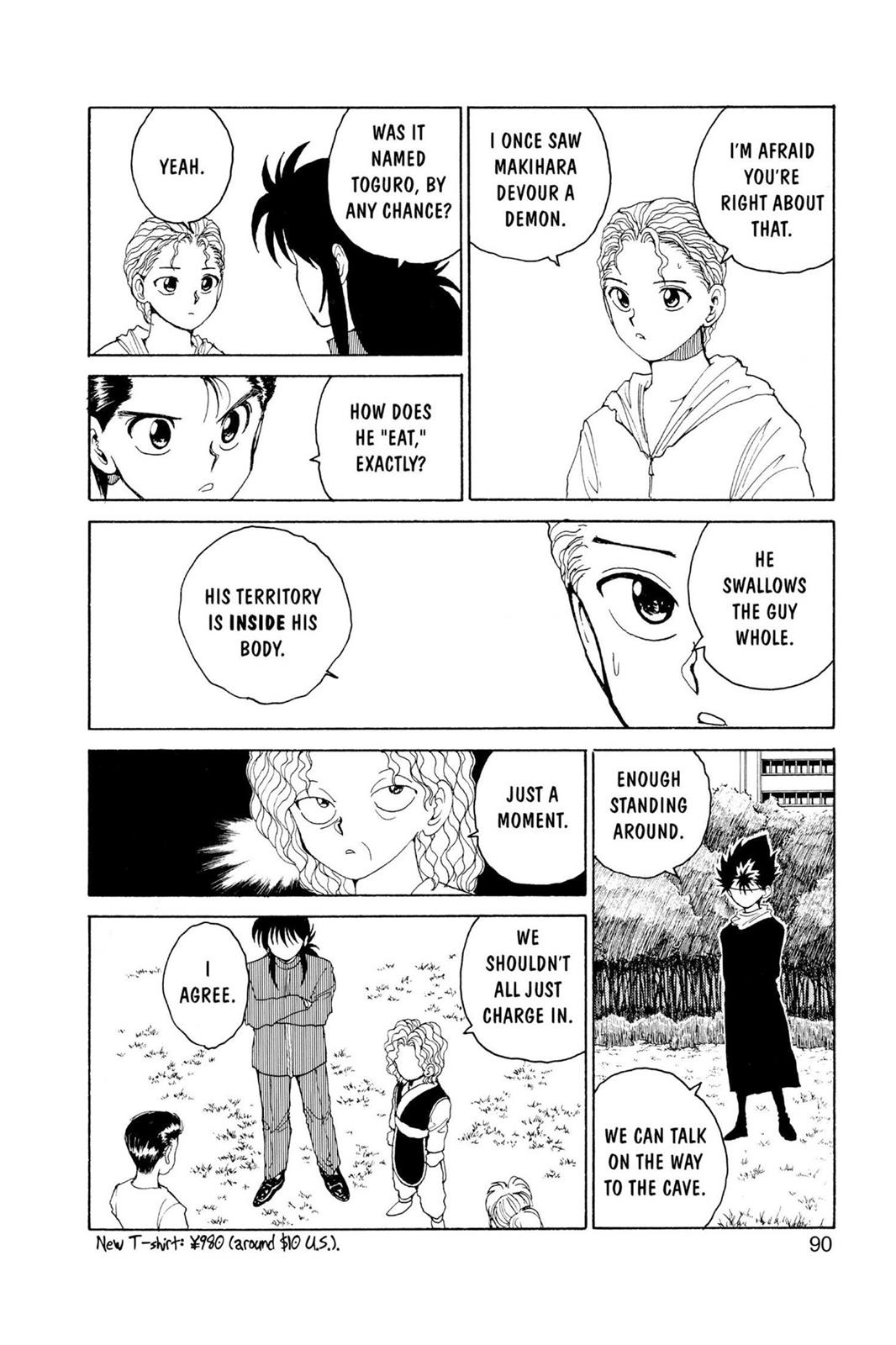 Read Yu Yu Hakusho (en) Manga Online