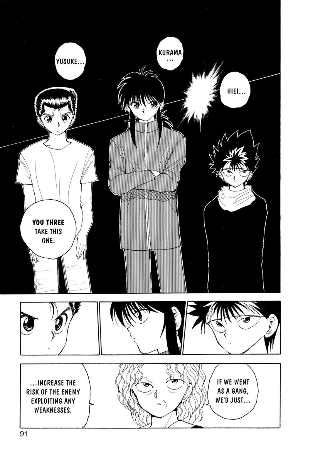 Read Yu Yu Hakusho (en) Manga Online