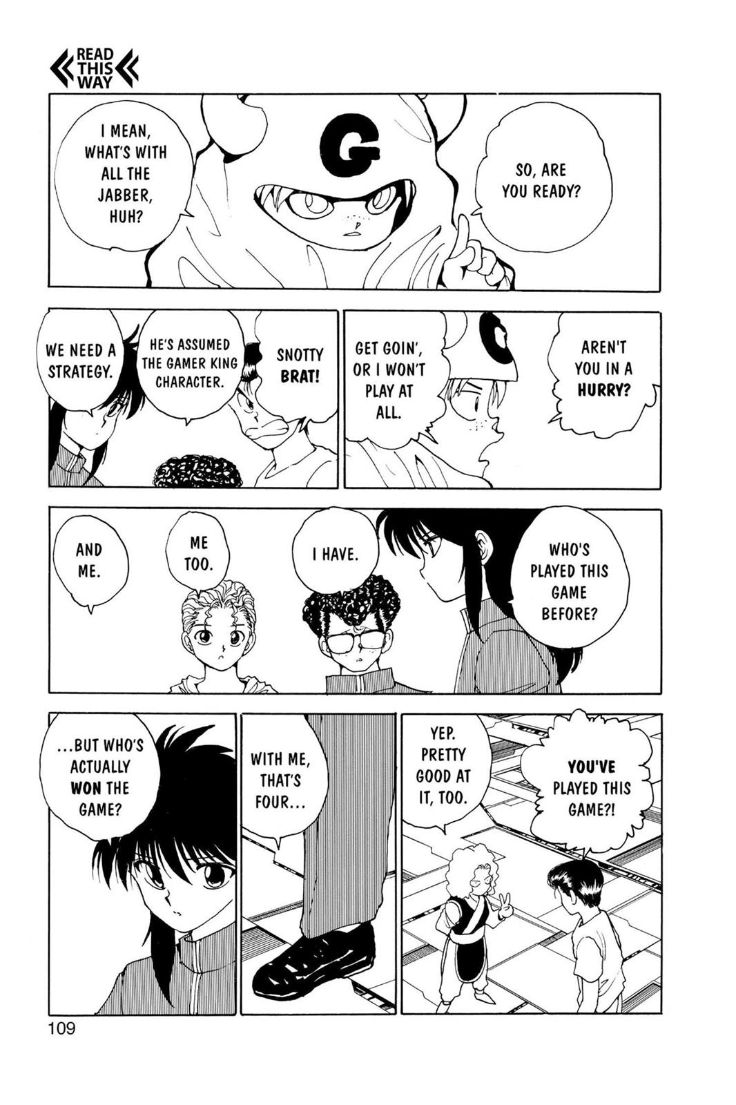 Read Yu Yu Hakusho (en) Manga Online