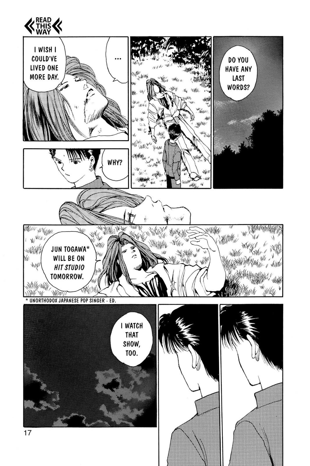 Read Yu Yu Hakusho (en) Manga Online