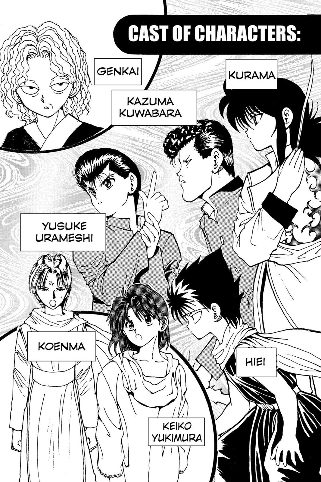 Read Yu Yu Hakusho (en) Manga Online