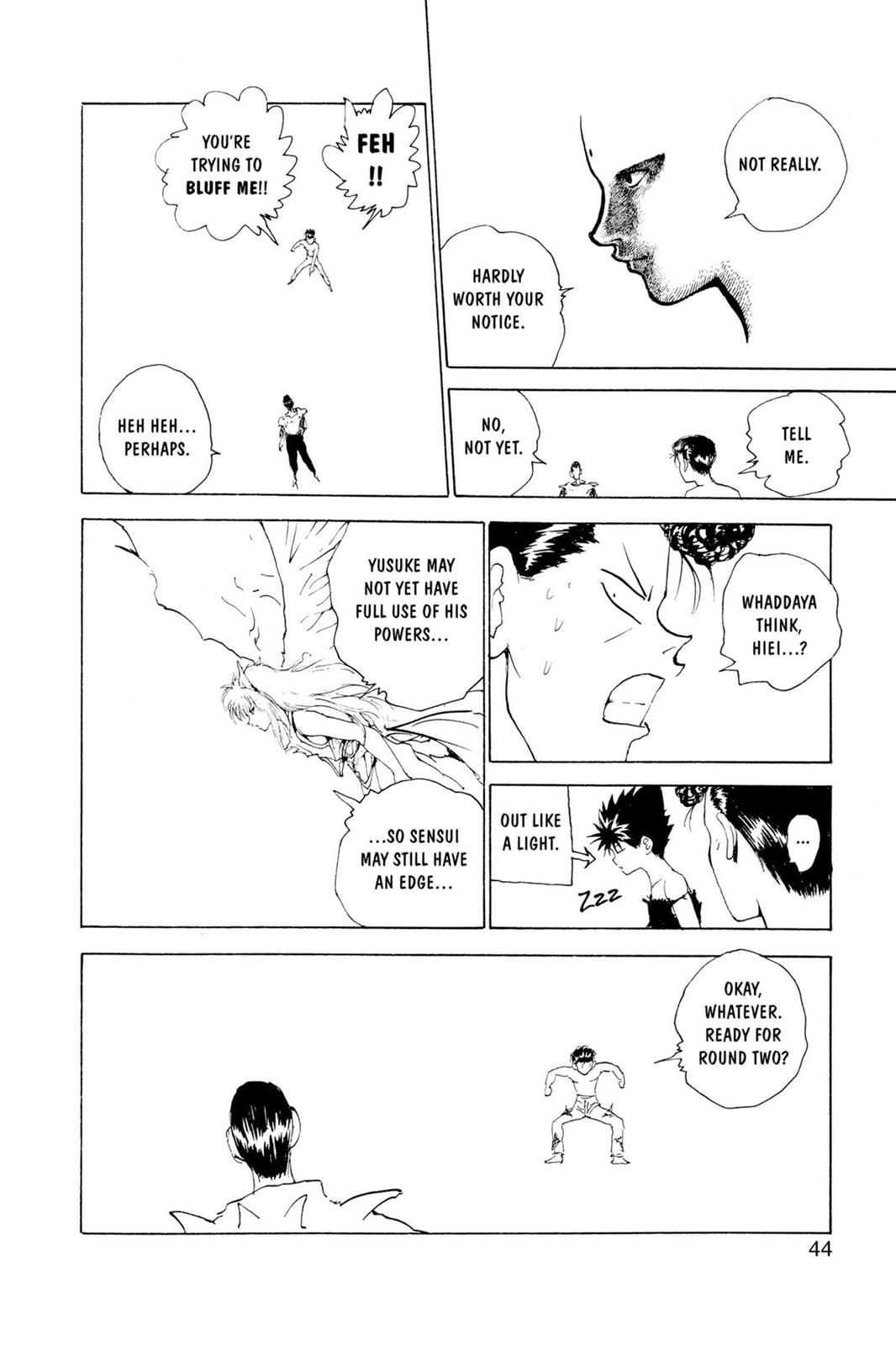 Read Yu Yu Hakusho (en) Manga Online