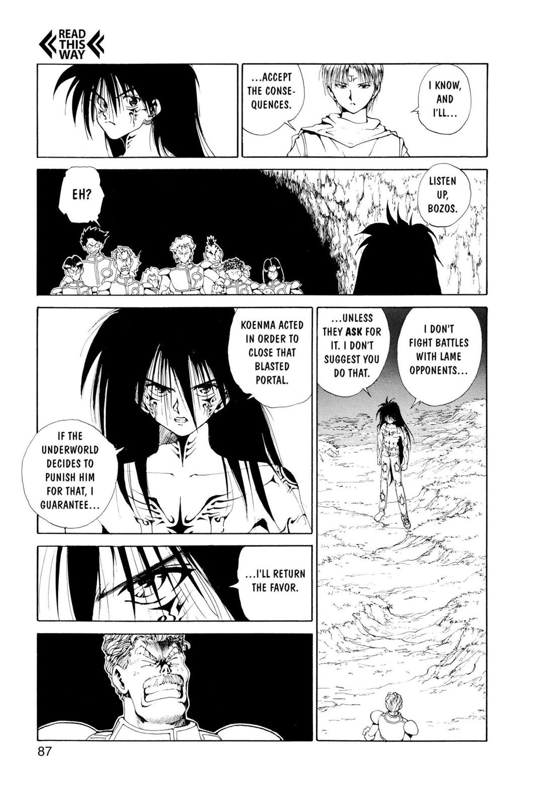 Read Yu Yu Hakusho (en) Manga Online